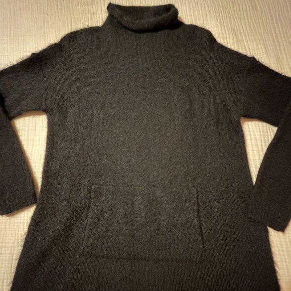 Peruvian Connection, Black Alpaca Tunic Size S - Picture 3 of 4